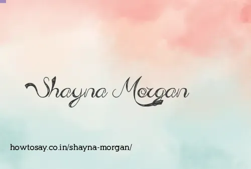 Shayna Morgan