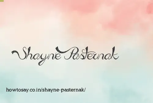Shayne Pasternak