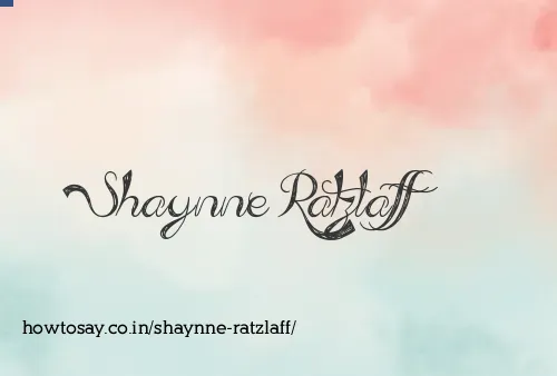 Shaynne Ratzlaff