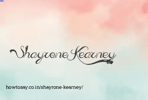 Shayrone Kearney