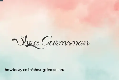 Shea Griemsman