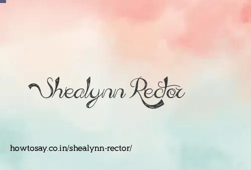 Shealynn Rector