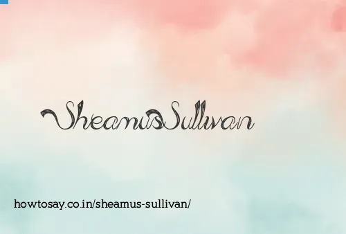 Sheamus Sullivan