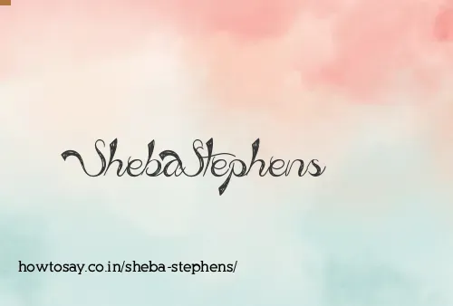 Sheba Stephens