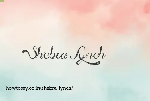 Shebra Lynch