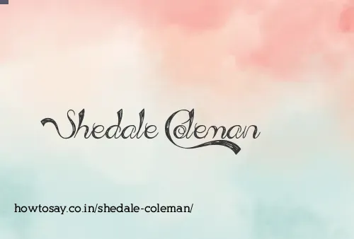 Shedale Coleman
