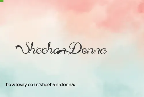 Sheehan Donna