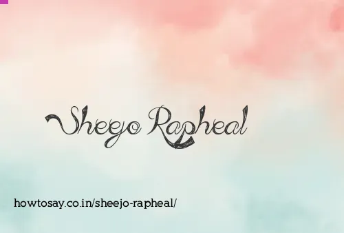 Sheejo Rapheal