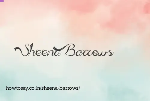 Sheena Barrows