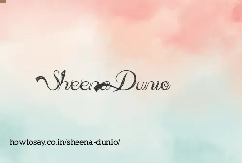 Sheena Dunio