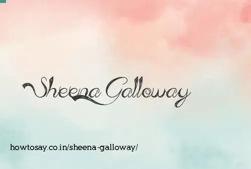 Sheena Galloway