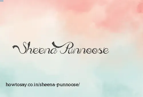 Sheena Punnoose