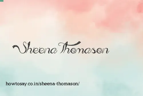 Sheena Thomason