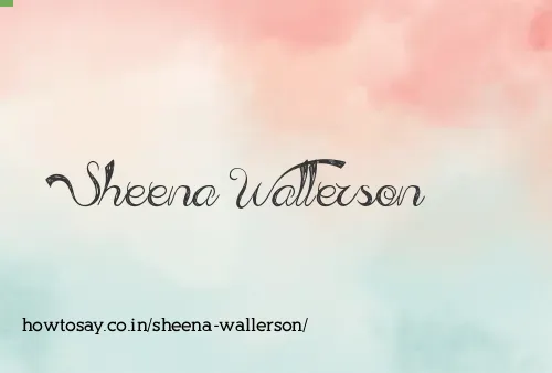 Sheena Wallerson