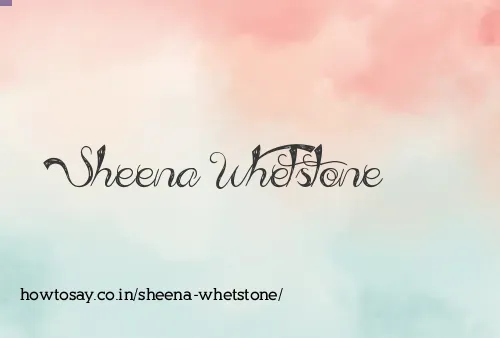 Sheena Whetstone