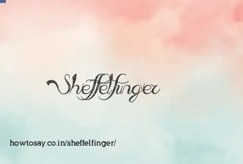 Sheffelfinger