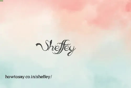 Sheffey