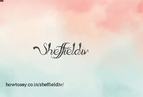 Sheffieldiv