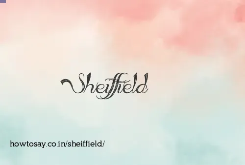 Sheiffield