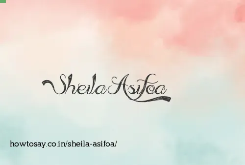 Sheila Asifoa