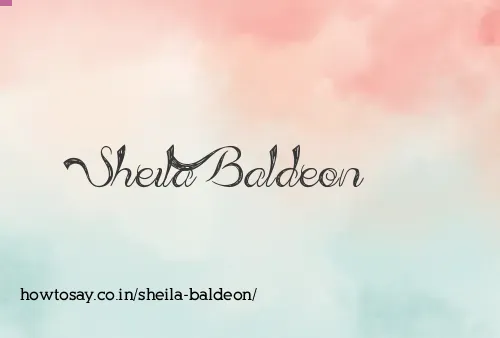 Sheila Baldeon