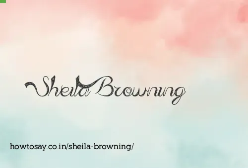 Sheila Browning