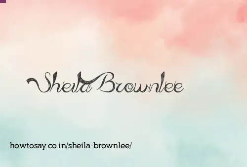 Sheila Brownlee