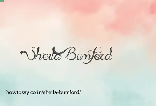 Sheila Bumford