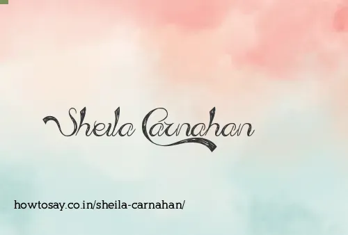 Sheila Carnahan