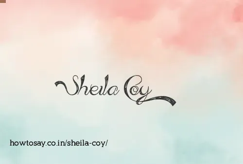 Sheila Coy