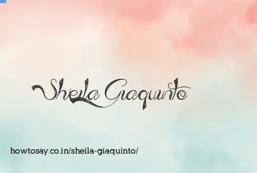 Sheila Giaquinto