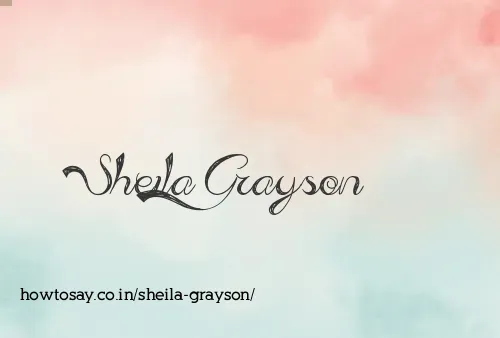 Sheila Grayson