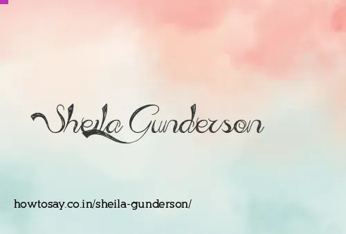 Sheila Gunderson