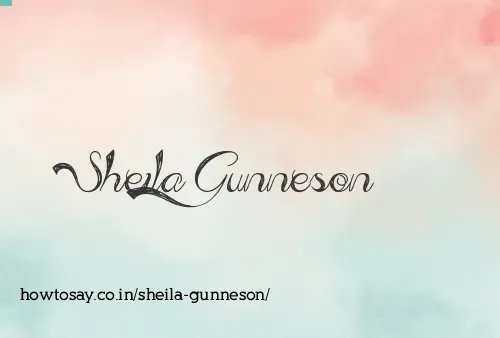 Sheila Gunneson