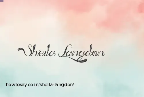 Sheila Langdon