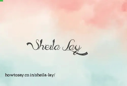 Sheila Lay