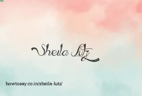 Sheila Lutz