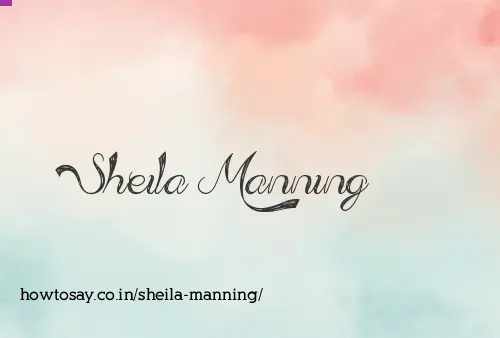 Sheila Manning