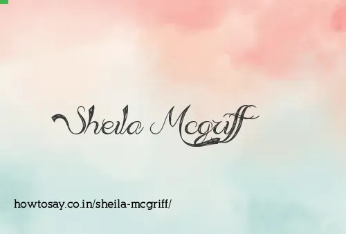Sheila Mcgriff