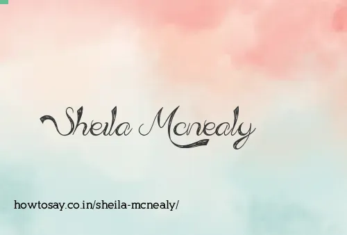 Sheila Mcnealy