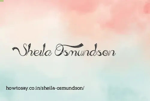 Sheila Osmundson