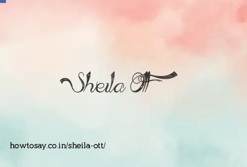Sheila Ott