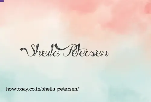 Sheila Petersen
