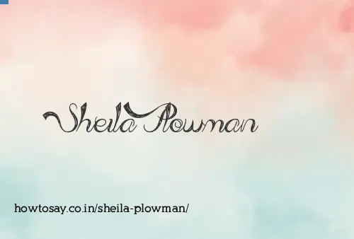 Sheila Plowman