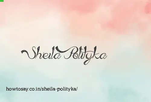 Sheila Polityka