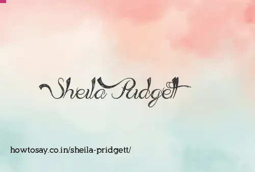 Sheila Pridgett