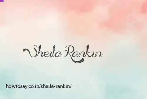 Sheila Rankin