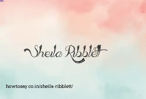 Sheila Ribblett