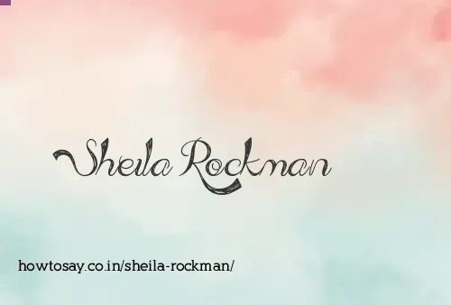 Sheila Rockman