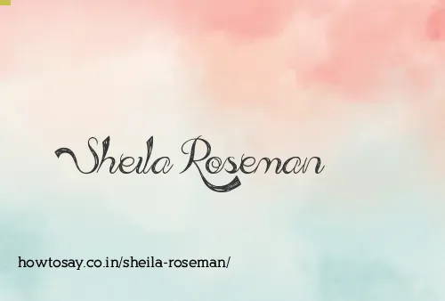 Sheila Roseman